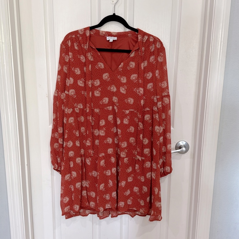 Cute burnt orange dress